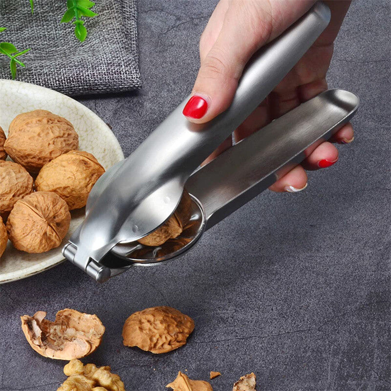 2 Pack Stainless Steel Chestnut Cutter Nut Cracker – Easy Walnut and Chestnut Opener Tool