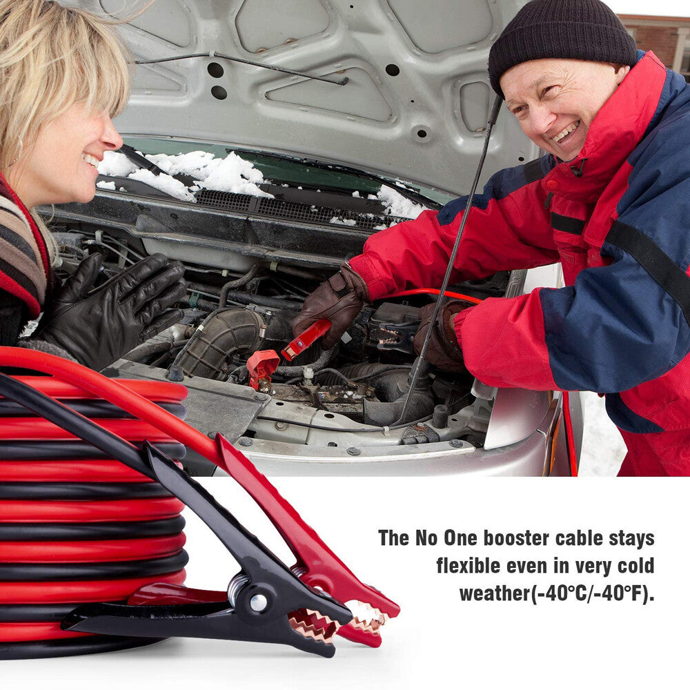 3000A Heavy Duty Jumper Leads 6M – Car Battery Booster Cables with Surge Protection