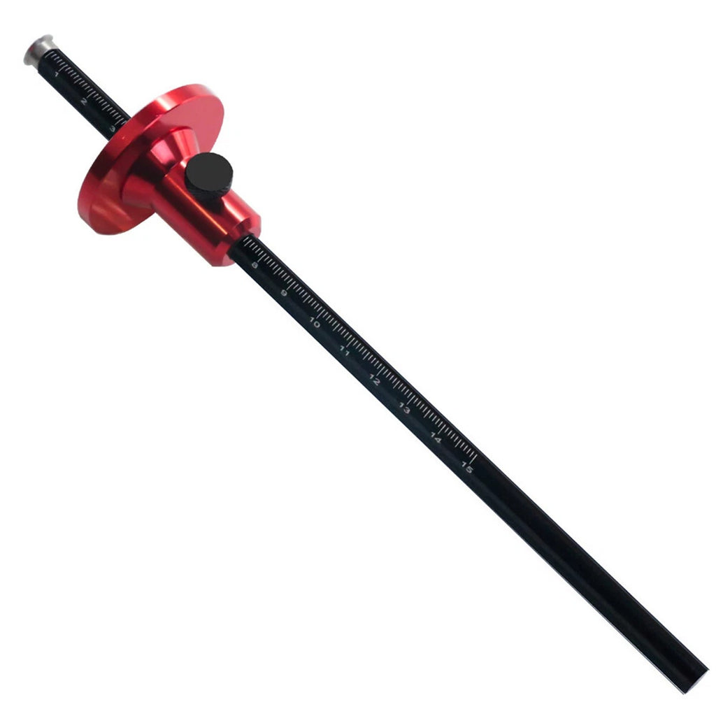 Wheel Marking Gauge Woodworking Scriber | Aluminum Alloy Precision Wood Scribe Tool