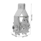2pcs Inline Ratchet Wire Strainer Fence Tensioner | Heavy Duty Galvanised Wire Tightener