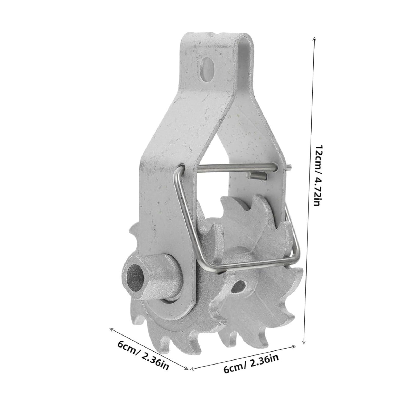 2pcs Inline Ratchet Wire Strainer Fence Tensioner | Heavy Duty Galvanised Wire Tightener