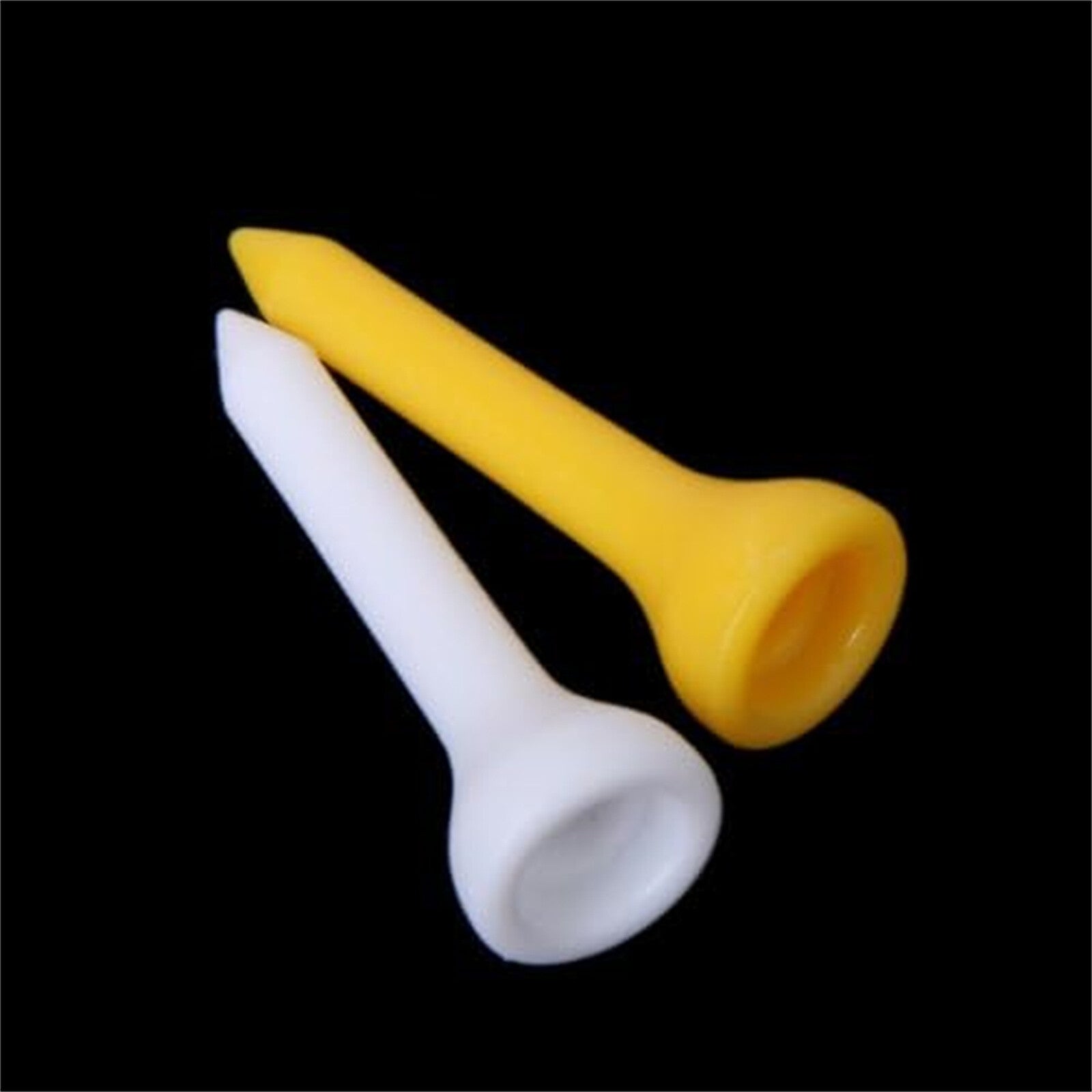 300pcs 35mm Plastic Golf Tees Mixed Color | Durable Golf Training Accessories