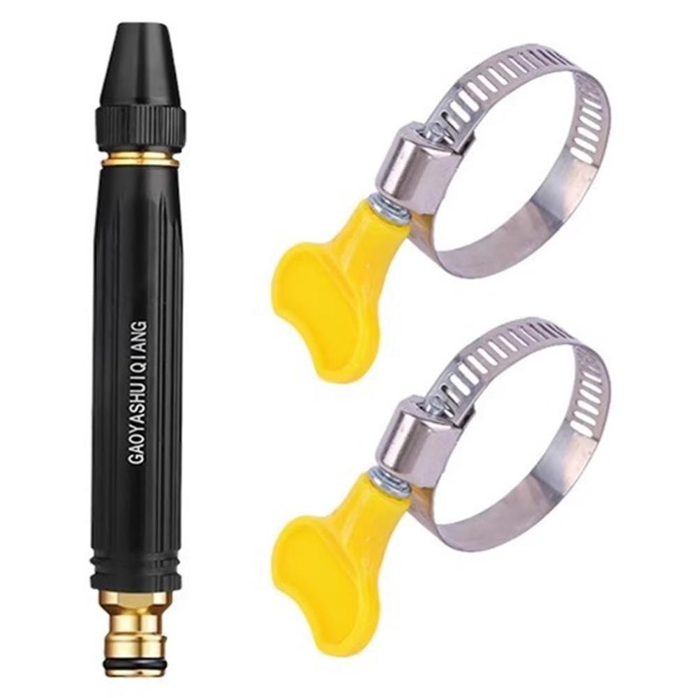 High Pressure Water Spray Gun Nozzle Garden Hose Pipe Lawn Car Wash Tools