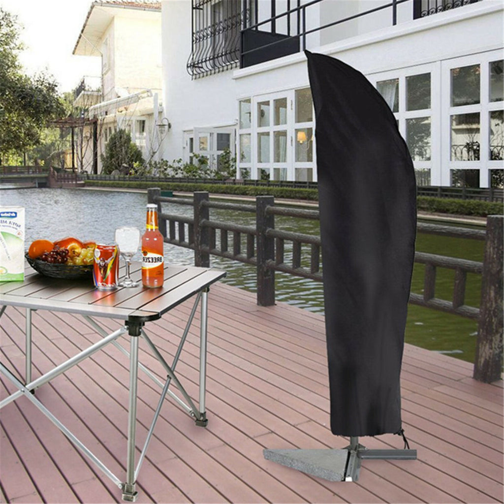 Heavy Duty Cantilever Parasol Cover for Outdoor Banana Umbrella – Waterproof UV Protective Patio Shield