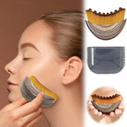 4Pcs 2 Styles Lymphatic Contour Face Brush, Brushing Face Brush,Drainage Massage