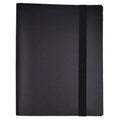 Black trading card binder