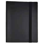 Black trading card binder