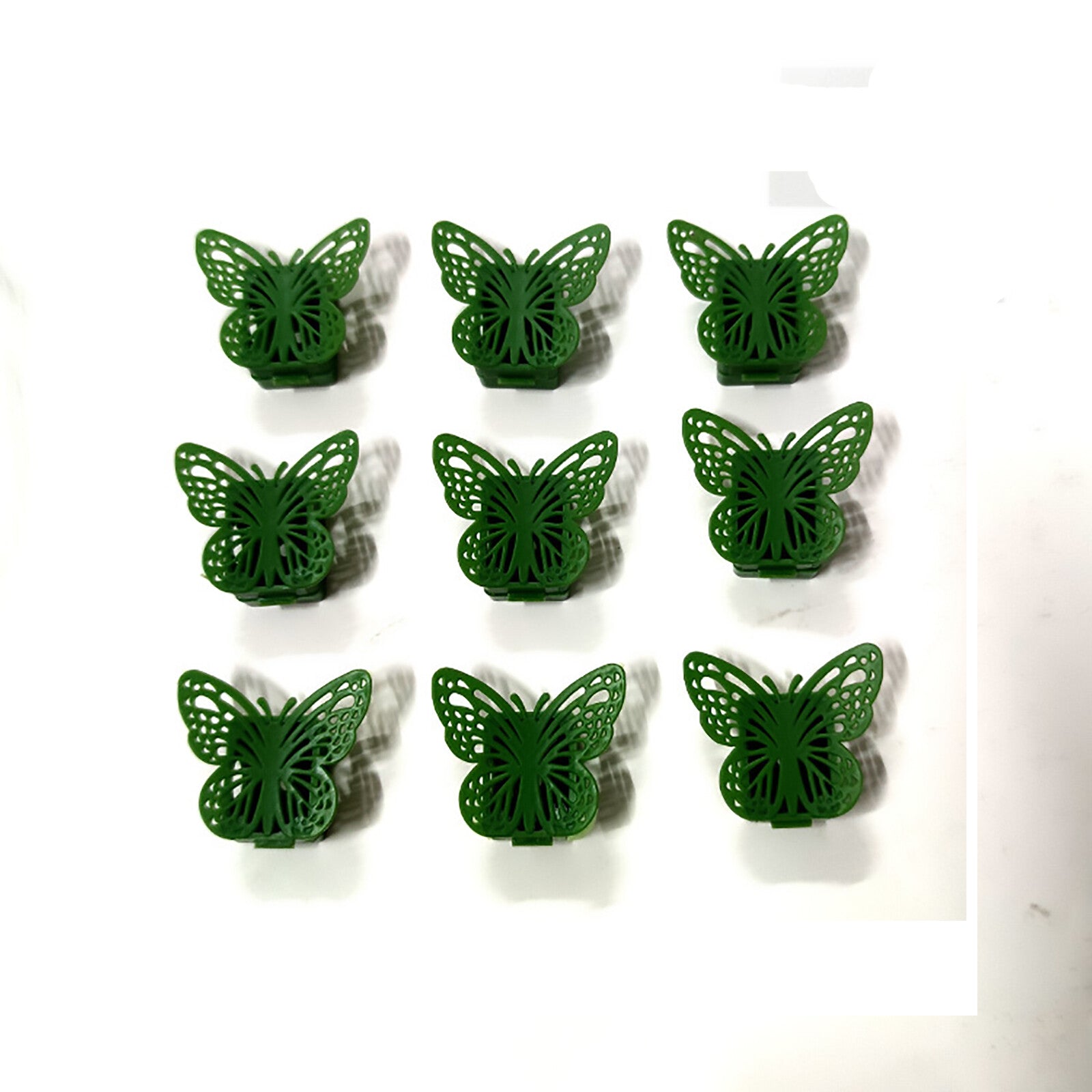 100 Pack Butterfly Plant Clips – Vine Wall Climbing Fixing Clips for Indoor and Outdoor Plants