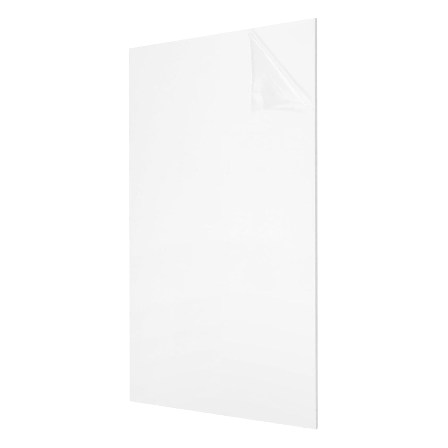 White Acrylic Sheet 50 x 70cm – DIY Craft Board for Painting, Handicrafts and Creative Projects