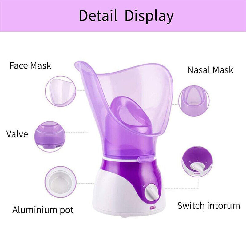 Facial Steamer Spa Sauna – Deep Pore Cleansing Mist for Home & Office