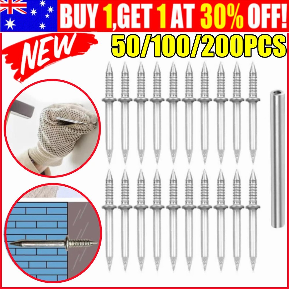 Double headed nails 50, 100 or 200 pack