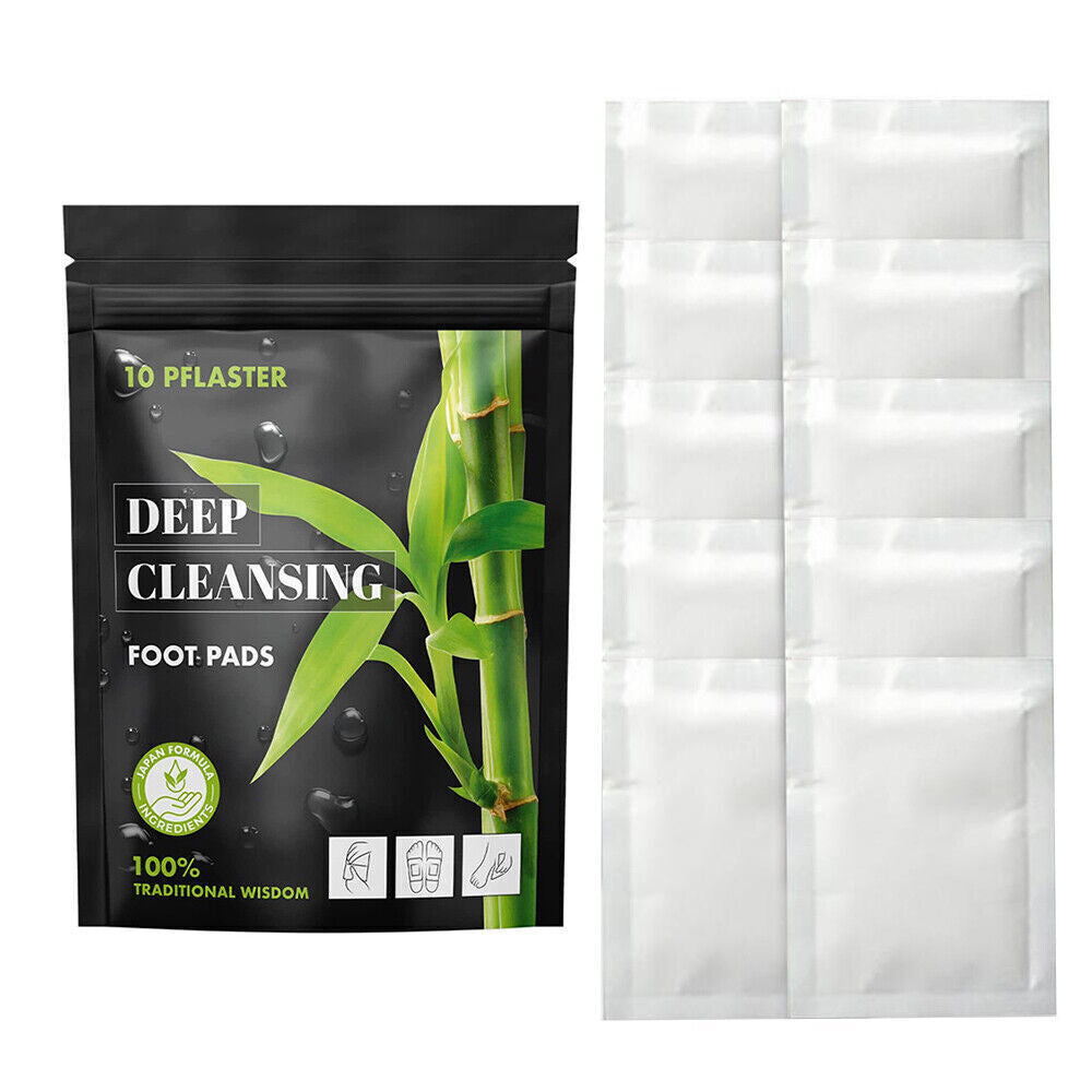 10-500Pcs Detox Foot Patches Pads Natural plant Toxin Removal Sticky Adhesive AU
