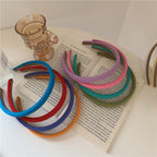 68pcs Satin Headbands Set for Women & Girls | 10mm Alice Bands Hair Accessories (Multi-Color)