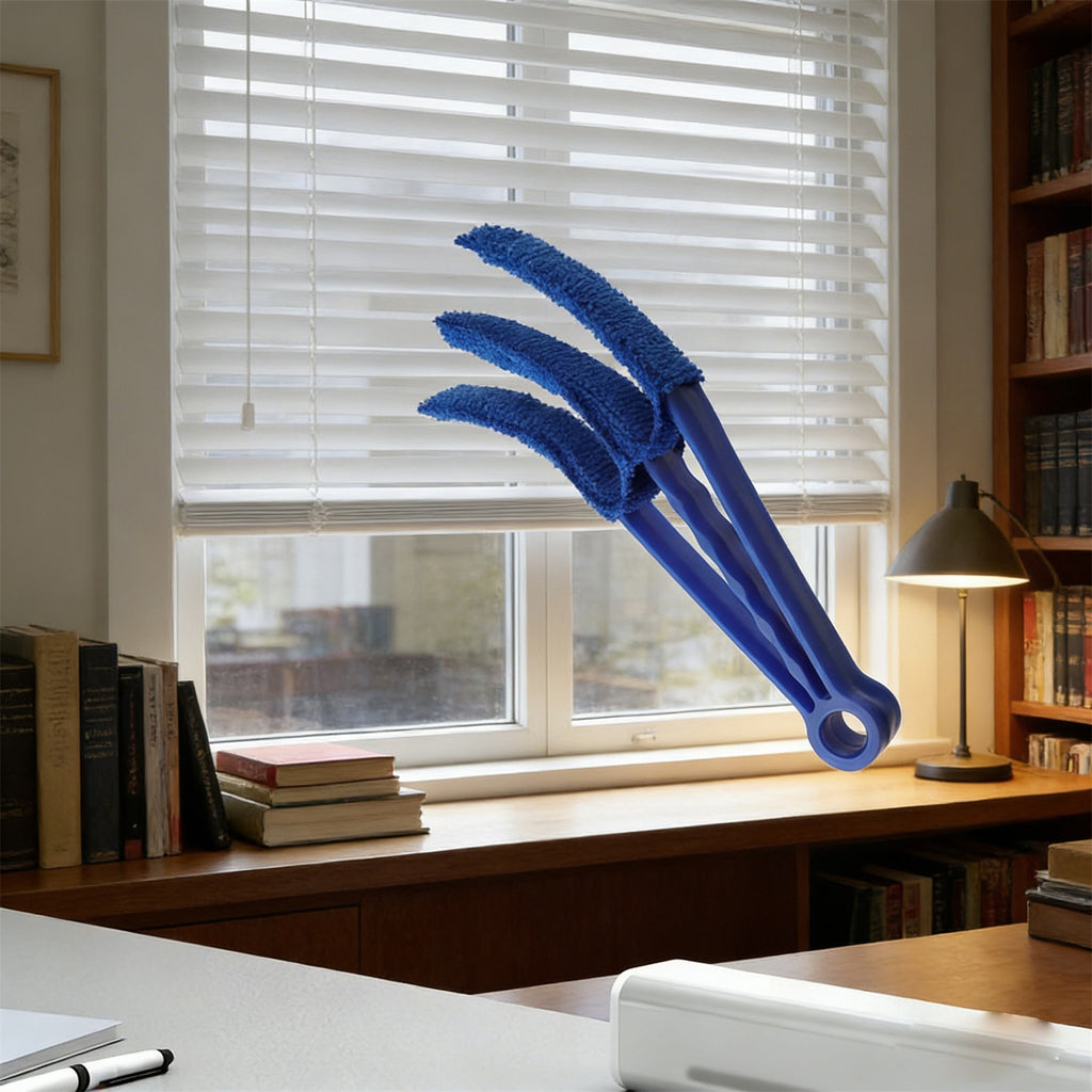 1/3/5PCS Window Blind Cleaner Brush – Microfiber Venetian Blinds Dust Cleaner Tool