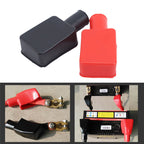 10PCS Car Battery Terminal Cover Caps - Positive and Negative PVC Insulating Protectors