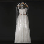 Clear Garment Bag Dustproof Dress Cover PVC Wedding Dress Suit Storage Bag