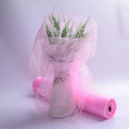 300cm Solid Sheer Organza Fabric Bridal Silky Fabric Roll Party Wedding Decor AU
