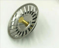 Stainless Steel Kitchen Sink Strainer – Drain Filter Waste Plug Stopper (80mm)