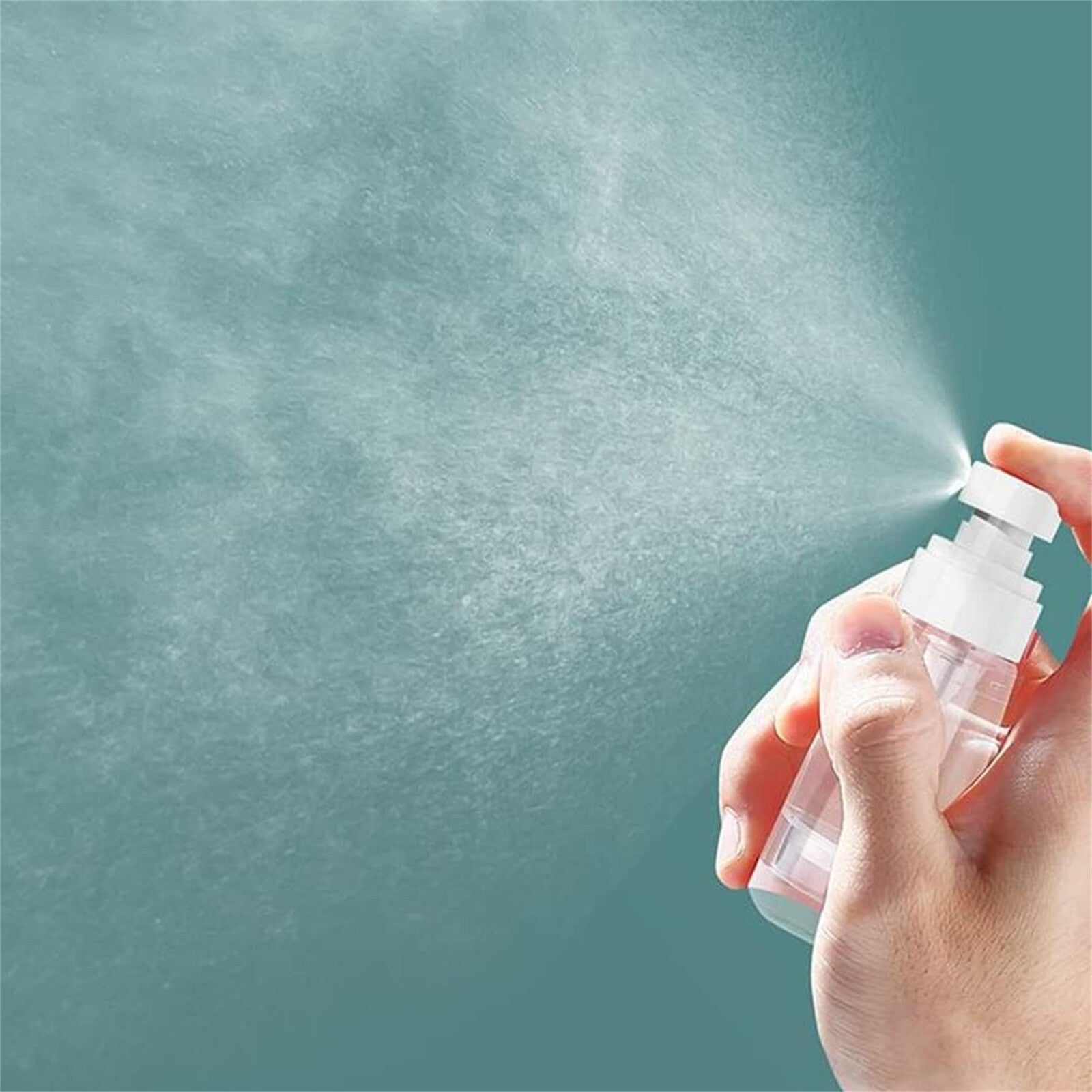 3/6pcs Refillable Perfume Atomiser Spray Bottles 60ml | Travel Pump Dispenser Set
