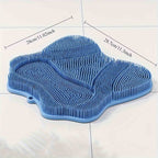 2pcs Pet Grooming Gloves & Fur Remover Scraper | Cat & Dog Hair Massage Brush Set