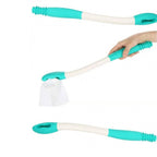 Bottom Wiper Toilet Aid Long Reach Tissue Wiping Assist for Elderly Disabled Mobility Support