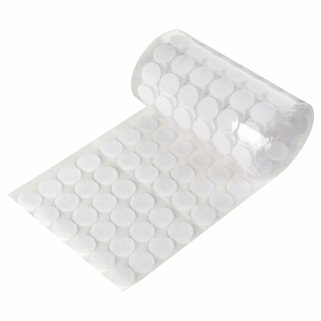 400 Pairs 20mm Hook and Loop Dots Self Adhesive Sticky Fastener Stickers