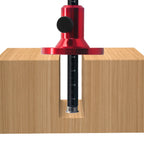 2PCS Woodworking Wheel Marking Gauge Set - Solid Metal Bar Scriber Tool with Metric and Inch Scale