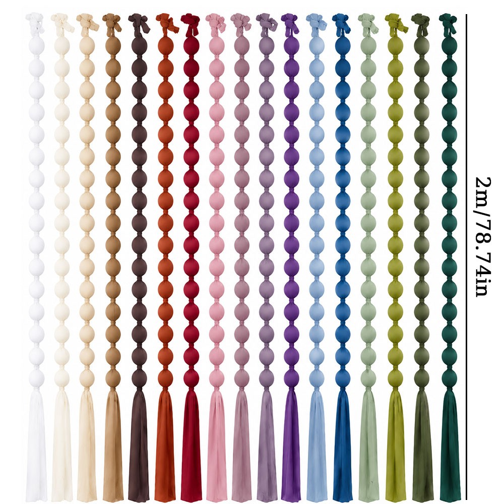 Ball garland colours, 2m long