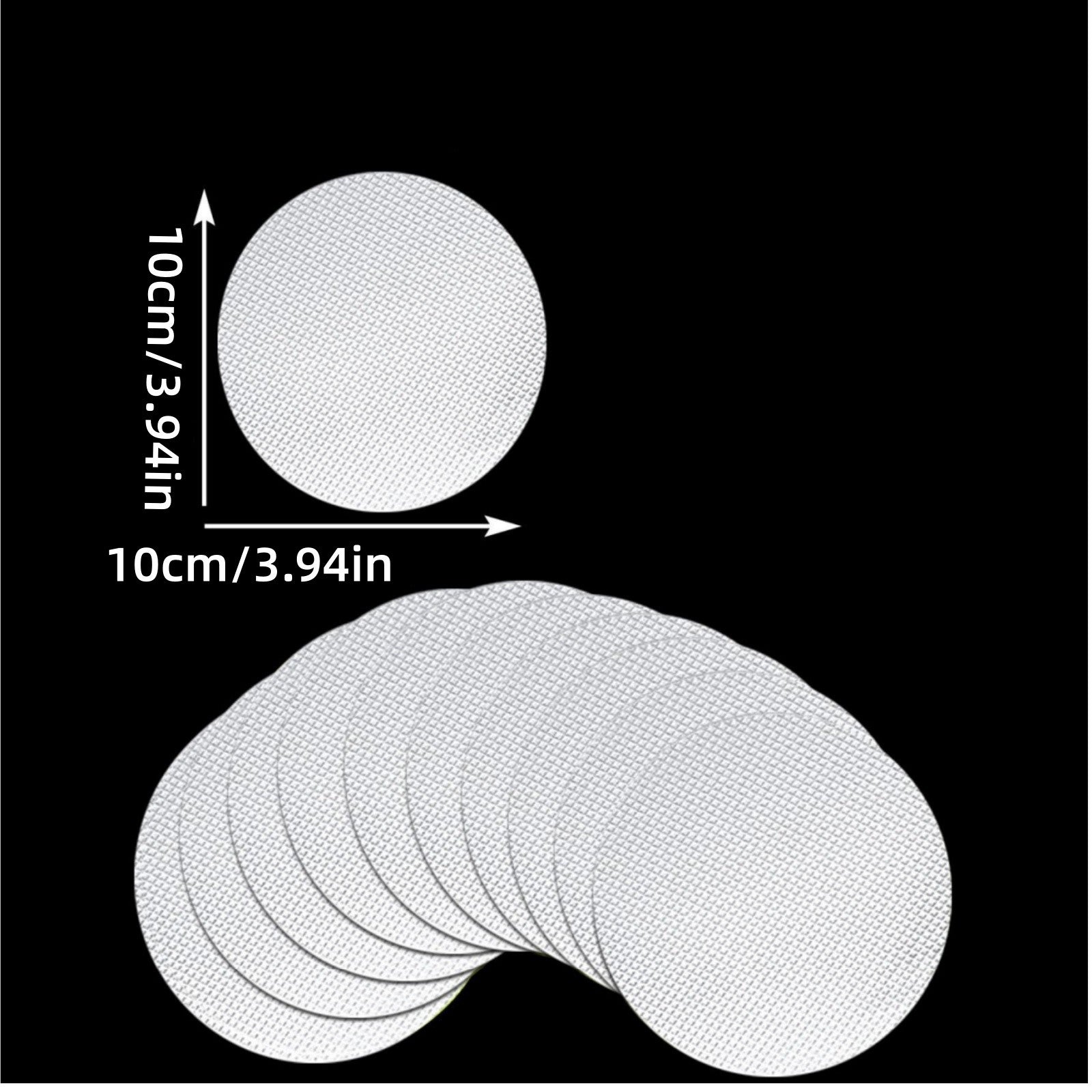 40 Pack Non Slip Bath and Shower Stickers – Anti Skid PEVA Safety Strips for Tub, Floor and Bathroom
