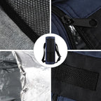 2pcs Insulated Wine Bottle Tote Bags | Portable Wine Cooler Carrier with Handle & Strap
