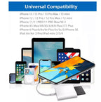 2 in 1 SD TF Card Reader & 3 in 1 Camera Reader Adapter for iPhone 11-14 Pro Max