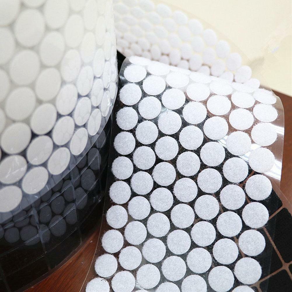 400 Pairs 20mm Hook and Loop Dots Self Adhesive Sticky Fastener Stickers