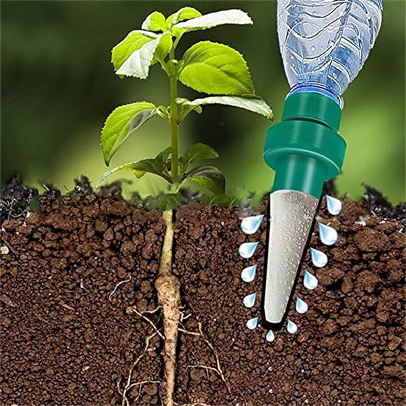 8PCS Self Watering Plant Spikes – Automatic Plant Watering System for Indoor & Garden Plants