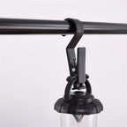 4PCS Outdoor Tent Canopy Clip Hooks - Camping Cloth Clamp Holder Accessories