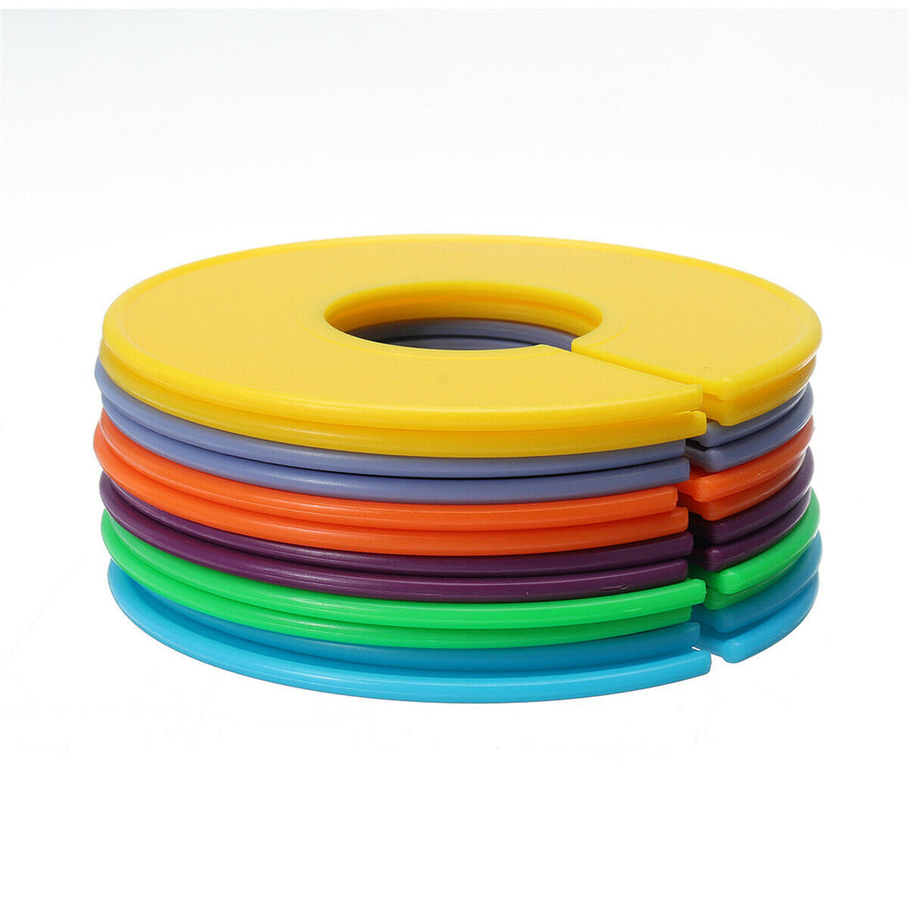 40pcs Closet Size Dividers Round | Clothing Rack Organizer for Baby Kids Retail
