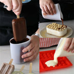 2PCS Silicone Measuring Cup Set 250ml or 500ml - Reusable Resin Glue DIY Mixing Cups