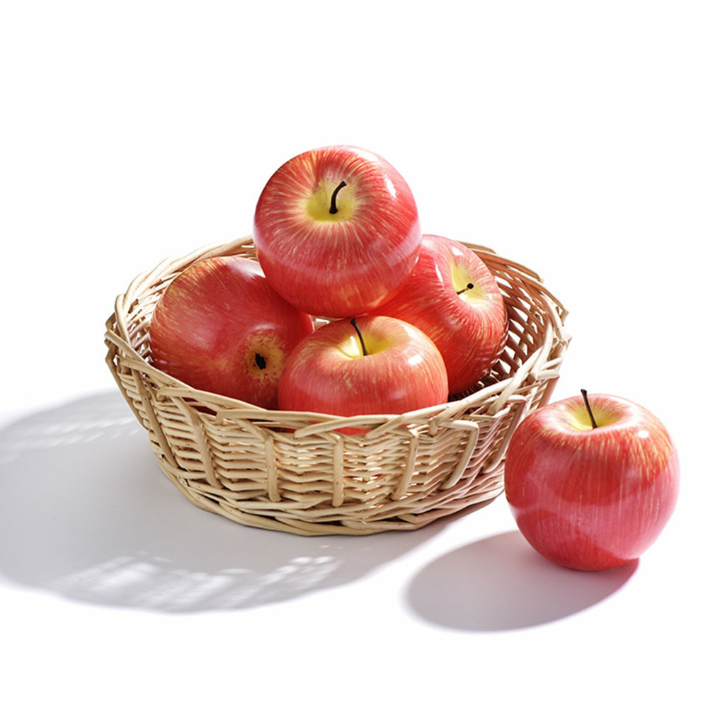 8pcs Mixed Artificial Fruit Set | Lifelike Fake Fruit Decor for Market, Shop, Party & Home Display