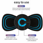 Massager buttons and controls