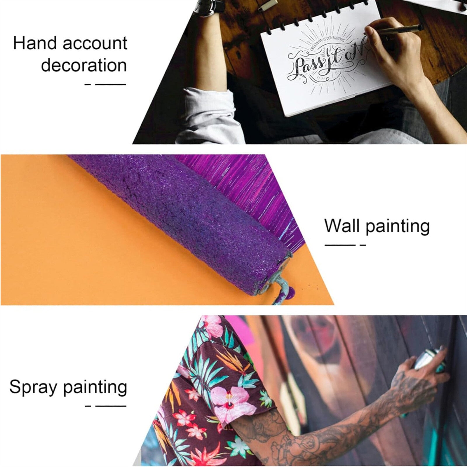 72PCS Mandala Painting Stencils DIY Drawing Templates Craft Scrapbooking Tool