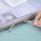 2 Pack A4 Zipper File Folder Document Storage Bags – Large Capacity Nylon Organiser Pouches