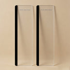 4pcs Acrylic Computer Monitor Right Side Memo Board, for Sticking Notes, Memos