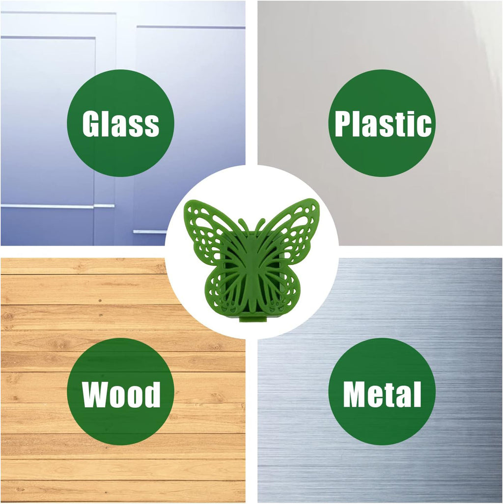100 Pack Butterfly Plant Clips – Vine Wall Climbing Fixing Clips for Indoor and Outdoor Plants