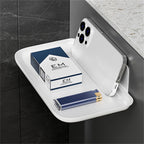 2pcs Folding Wall Mounted Shelf | Punch-Free Space Saving Storage Rack