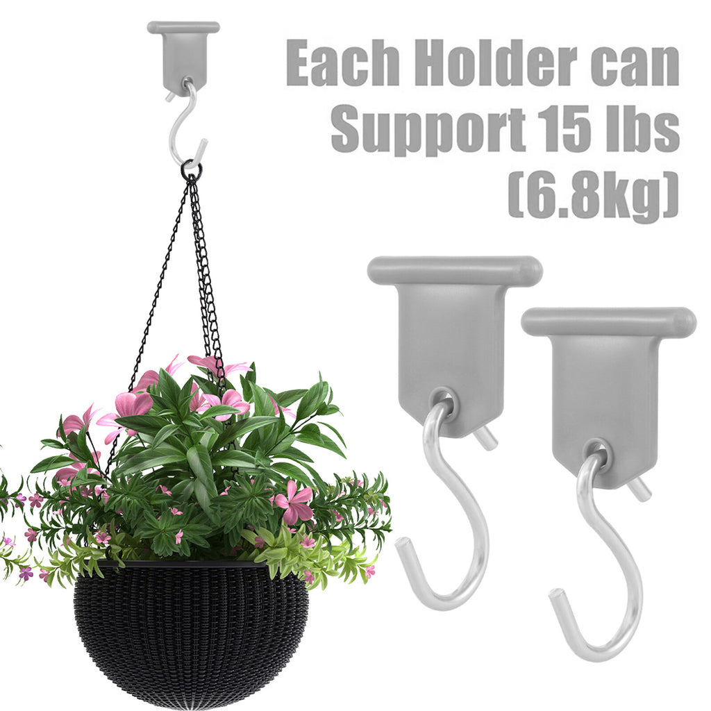 40pcs RV Awning S Hooks | Tent Awning Rail Clips Hanging Hooks for Camping & Caravan