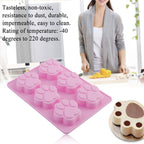 3 Pack Silicone Dog Bone and Paw Baking Molds – Puppy Treat, Chocolate, Ice and Cookie Mould Set