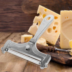 4PCS Adjustable Cheese Slicer Cutter - Reusable Non-Stick Cheese Grater Tool for Kitchen