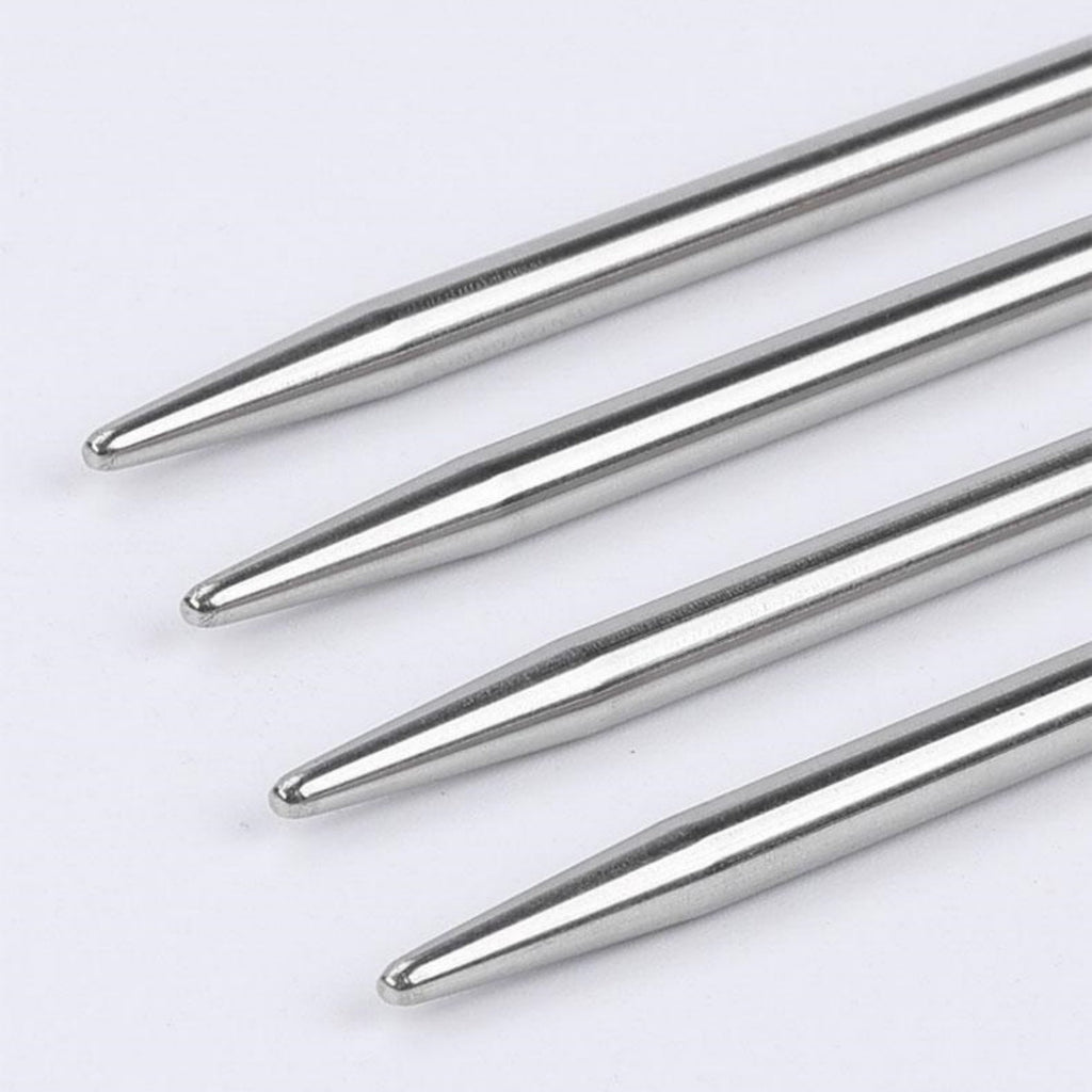 165PCS Stainless Steel Double Pointed Knitting Needles Set 20cm - Knitting Tools Kit