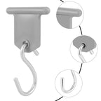 40pcs RV Awning S Hooks | Tent Awning Rail Clips Hanging Hooks for Camping & Caravan
