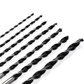 7PCS 300MM Extra Long Wood Drill Bit Set - Brad Point Woodworking Bits 4 5 6 7 8 10 12mm