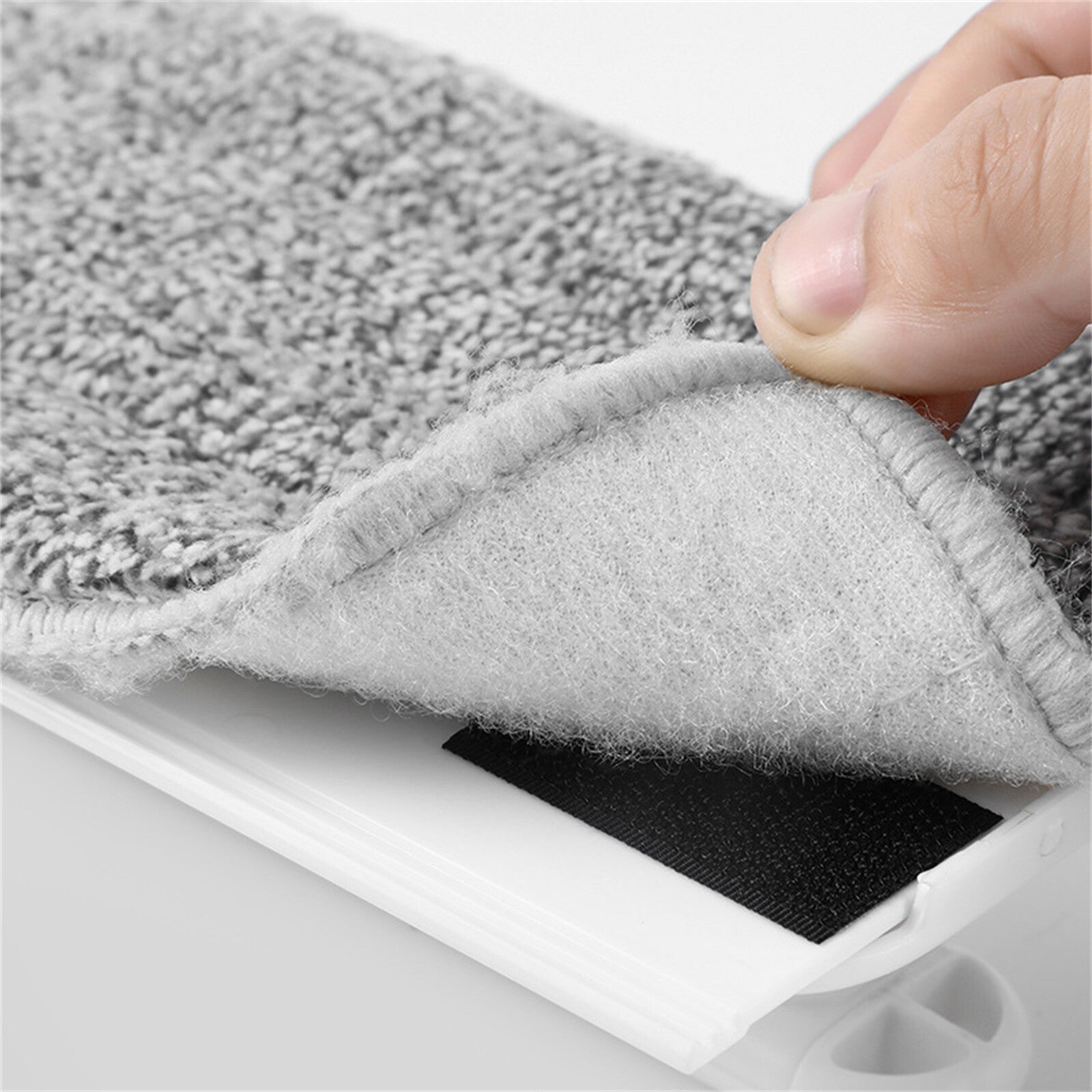 4pcs Window Groove Cleaning Brush Set | Track Cleaner with Handle & Microfiber Cloths